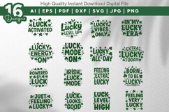 Lucky Vibes SVG Bundle 16 Designs Product Image 1