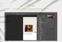 Quote Collection Instagram Post &amp; Story Template Product Image 2