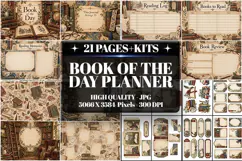 Book of the Month Junk Journal Kit| Junk Journal Product Image 1