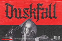 Duskfall Gothic Blackletter Typeface Product Image 1