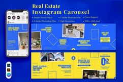 Real Estate Instagram Carousel &amp; Canva Template Product Image 1