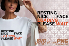 4x Funny Sarcastic Quotes Low Patience SVG Cut Files Cricut Product Image 2
