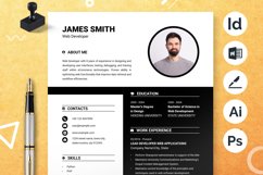 Minimalist Resume Layout Product Image 1