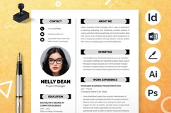 Professional Resume/CV Template Product Image 1