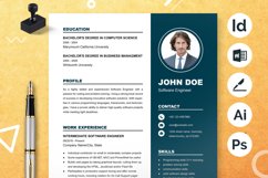 Customizable Resume CV Template Product Image 1