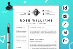 UX / UI Designer Resume Product Image 1