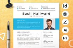Professional Minimalist Resume Product Image 1