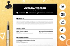 Elegant Resume CV Template Product Image 1