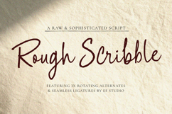 Rough Scribble Script Product Image 1