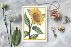 Sunflower light box SVG / Sunflower/ Sunflower paper cut Product Image 2