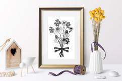 Bundle paper cut flowers / Bundle Flowers SVG File Product Image 2