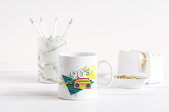 Retro sublimation design / born in 90 design Product Image 2