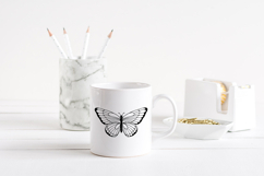 Beautiful butterfly silhouette / Butterfly svg / Butterfly Product Image 2