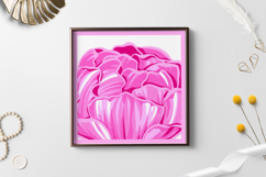 Peonies paper flowers cricut machine / Peonies layered paper Product Image 2