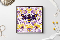 Bee and honey layered paper cut | Bee Honey laser Layered Product Image 2