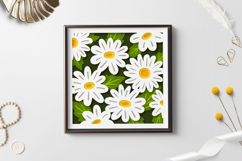 Daisy layered paper cut / Daisy shadow box Product Image 2