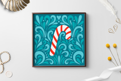 3D Christmas layered paper cut / christmas cricut paper Product Image 2
