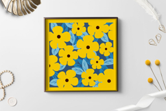 Flower shadowbox SVG / Layered paper cut Product Image 2