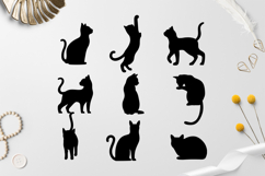 Bundle Cat paper SVG / Bundle Cat SVG / cat silhouette png Product Image 2