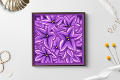 Layered Paper cut beautiful flowers / flowers paper Product Image 2