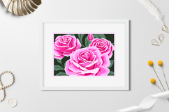 Rose Paper Cutting File/ flower paper cut SVG Product Image 3