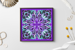 Mandala layered paper cut / Mandala svg Product Image 2