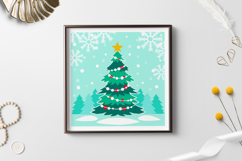 3D Christmas layered paper cut / christmas cricut paper Product Image 2
