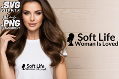 4x Motivational Quotes Loved Favored SVG Cut Files Afro Product Image 2