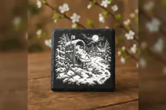 The Wishbox at Snowgate Christmas Laser Engraving PNG Product Image 2