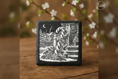 The Candy Cane Crossing Classic Christmas Laser Engraving PN Product Image 3