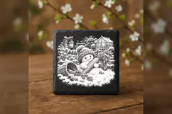 The Little Carrot Keeper Laser Engraving PNG Product Image 3