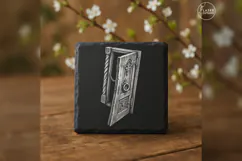 The Crooked Welcome Haunted House Laser Engraving PNG Product Image 3