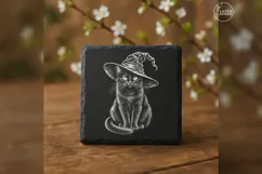 The Velvet Familiar Witchcraft Laser Engraving PNG Product Image 3