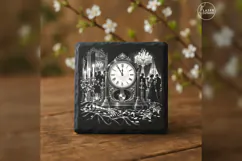 Five Minutes to Midnight New Year Celebration Laser Engravin Product Image 1