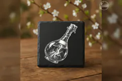 The Rootglass Elixir Witchcraft Laser Engraving PNG Product Image 1