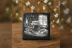 Christmas Pantry Jam Winter Baking Laser Engraving PNG Product Image 3