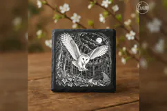 The Glasshouse Descent Gothic Animal Laser Engraving PNG Product Image 3