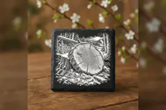 The Winterwood Chronicle Laser Engraving PNG Product Image 3