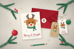 Christmas Reindeer SVG Product Image 2