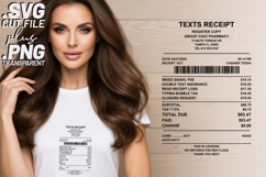 4x Receipts Mixed Signal Double Text Closure SVG Cut Files Product Image 2