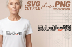 4x Truth Over Fear Grace Wisdom SVG Cut Files Cricut Product Image 2