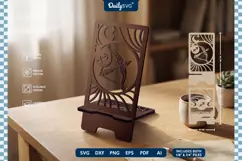 Zodiac Phone Holder SVG | Sagittarius Laser Cut Stand Product Image 2