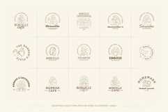 Whimsical Cafe &amp; Bakery Branding Kit | Canva &amp; Illustrator Product Image 9
