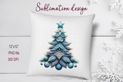 Christmas tree clipart | Winter forest t shirt design png Product Image 2