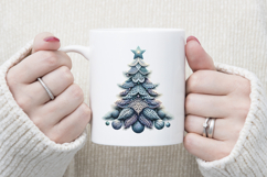 Christmas tree clipart | Winter forest t shirt design png Product Image 3