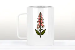 Wildflowers clipart | Vintage foxglove flower field graphics Product Image 3