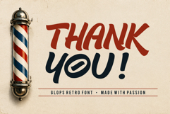 Glops - Retro Brush Font Product Image 10