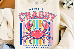 A Little Crabby Cute Crab Summer PNG Product Image 1