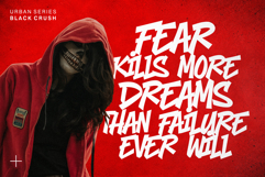 Black Crush - Aggressive Urban Display Font Product Image 10