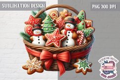 Christmas Farm Fresh Sublimation PNG Cozy Winter Clipart Product Image 1